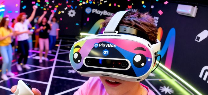 Jugador con visor PlayBox