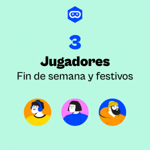 3 jugadores Fin de semana
