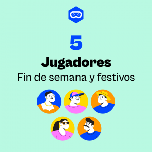 5 jugadores Fin de semana