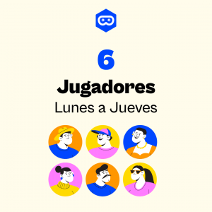 6 jugadores