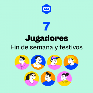 7 jugadores Fin de semana