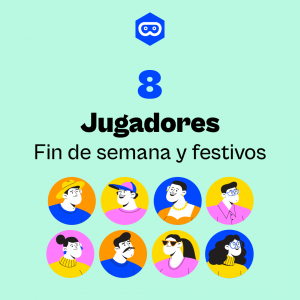 8 jugadores Fin de semana
