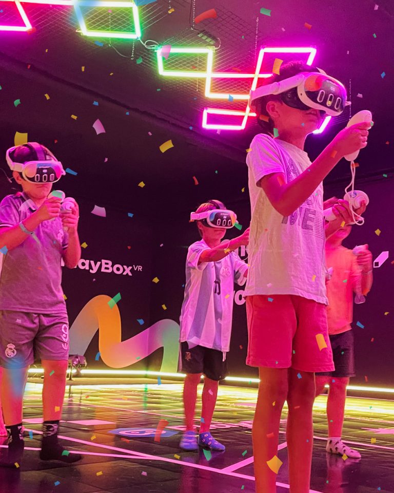 Cumpleaños de realidad virtual en PlayBox VR