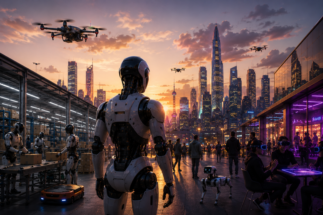 Robots que fichan, corren maratones y hasta desfilan